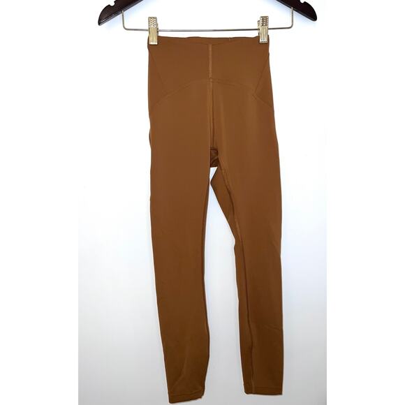 Lululemon Instill High-Rise Tight 25" Size 0 Copper Brown - Picture 5 of 6